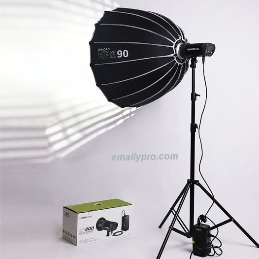 LED VIDEO LIGHT LP200 6500K 200W
