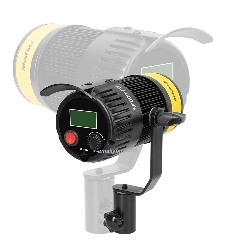 NiceFoto LED ZOOM JB-600A Bi 2700-6500K