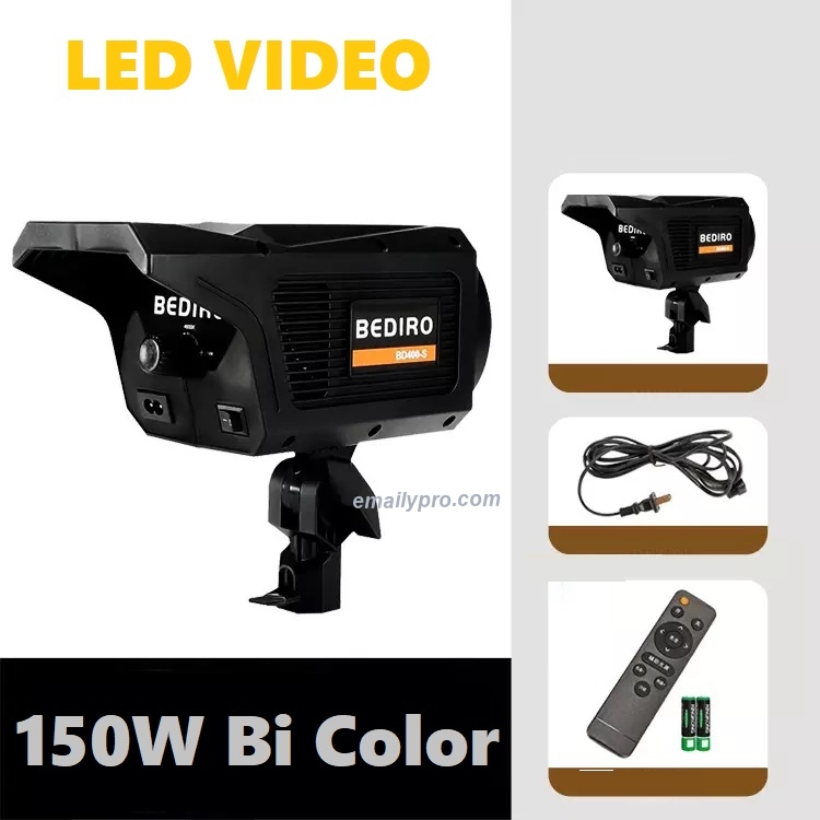 KIT LED Livestream BEDIRO 150W Bi 2700-6500K