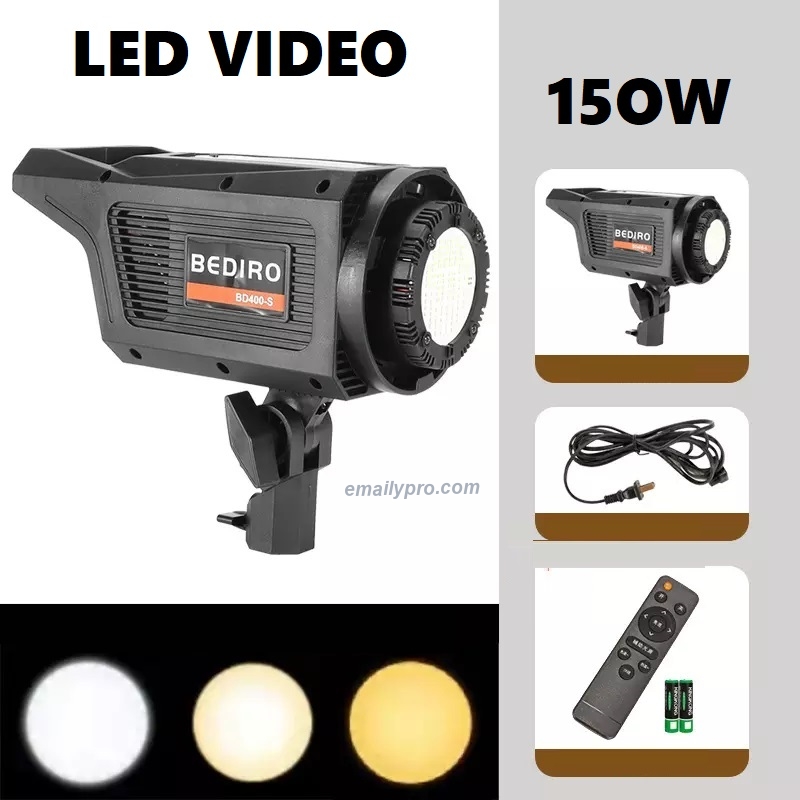 KIT LED Livestream BEDIRO 150W Bi 2700-6500K