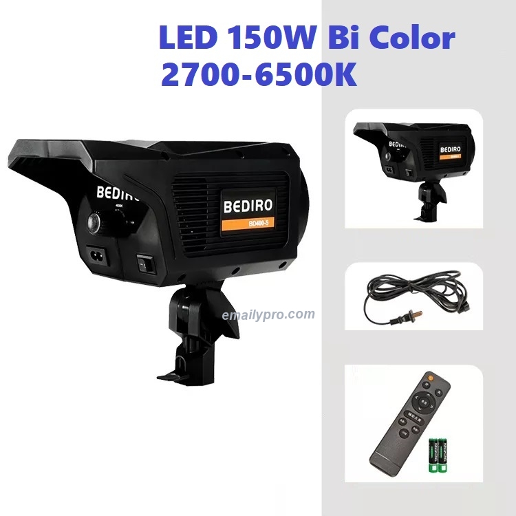 KIT LED Livestream BEDIRO 150W Bi 2700-6500K