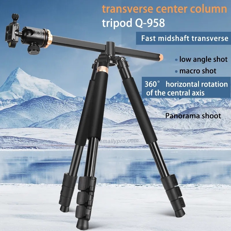 Chân Máy Ảnh Tripod Beike QZSD-Q958