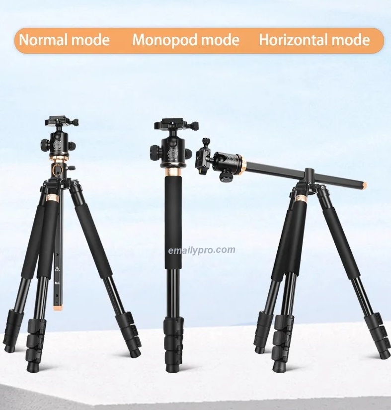 Chân Máy Ảnh Tripod Beike QZSD-Q958