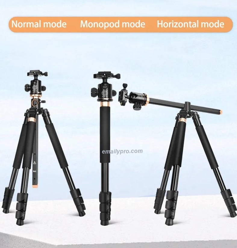 Chân Máy Ảnh Tripod Beike QZSD-Q958