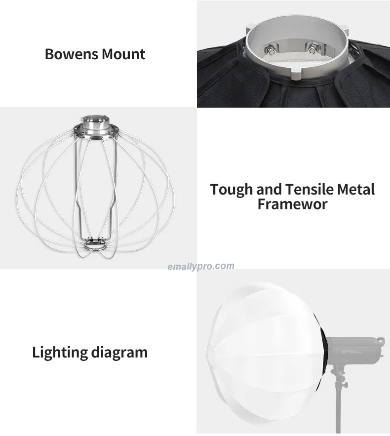 Softbox Ball JINBEI 65CM