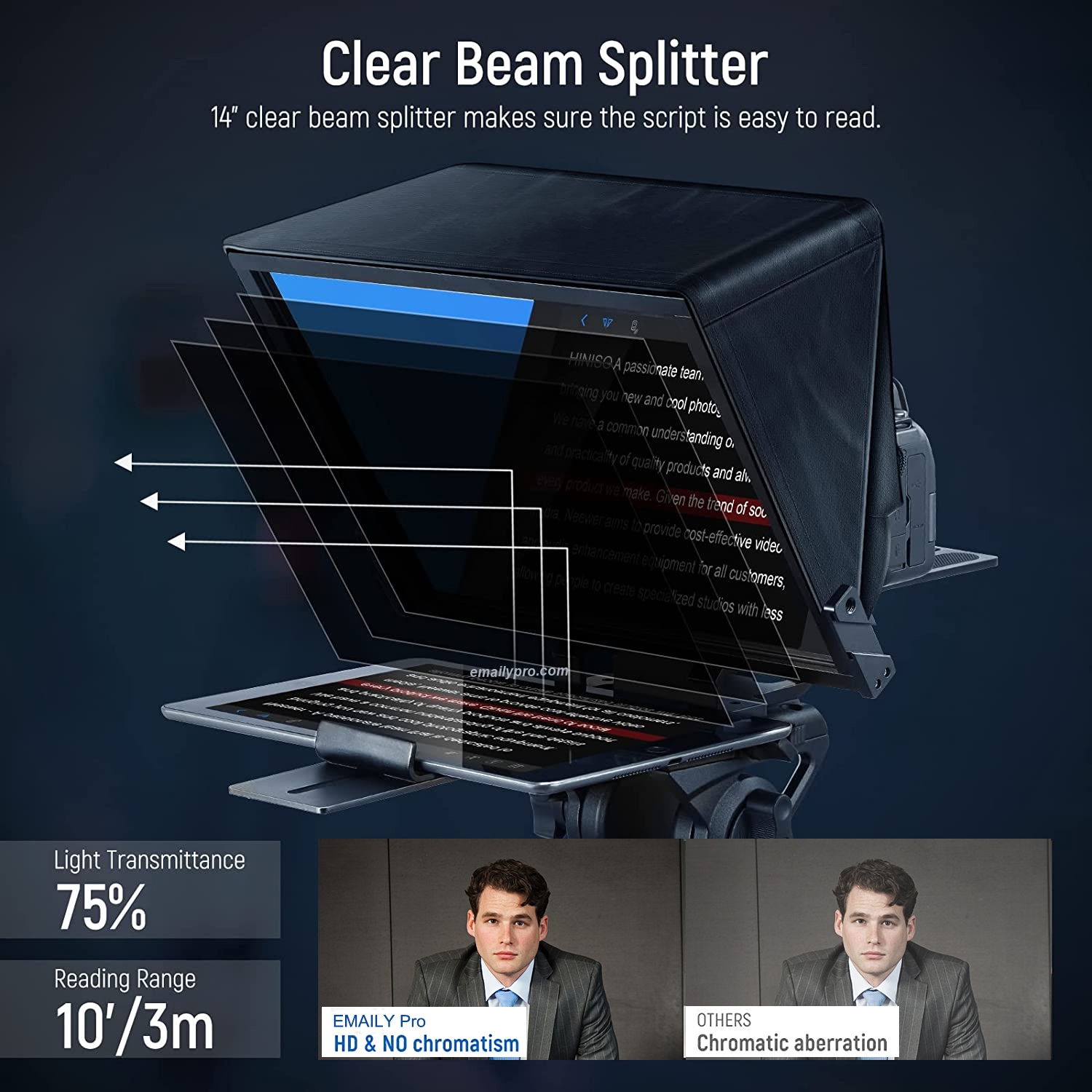 14 inch teleprompter X14 (5)