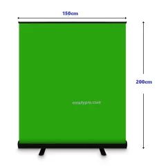 Phông Xanh Key Hình Di Động 150cm x 200cm