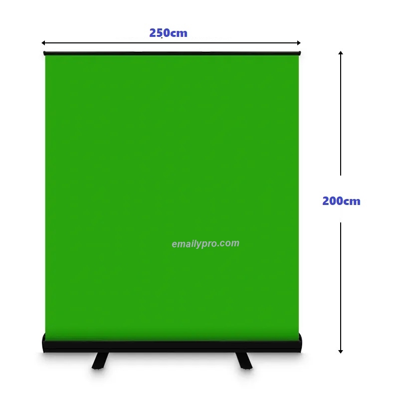 Phông Xanh Key Hình Di Động 250cm x 200cm