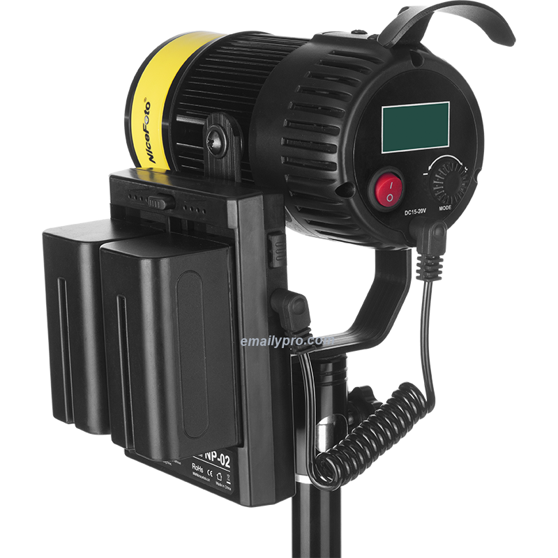 NiceFoto LED ZOOM JB-600A Bi 2700-6500K