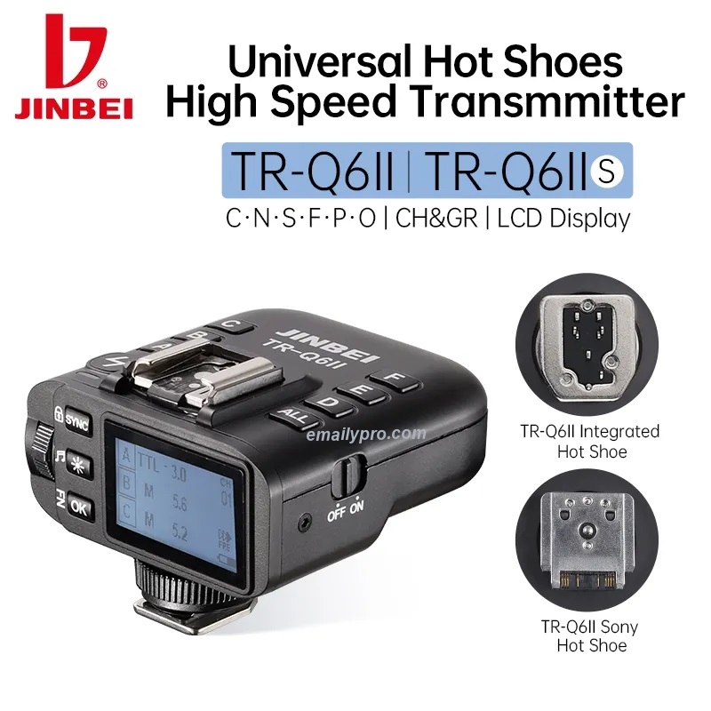 TRIGGER Jinbei TR-Q6II NEW HSS/TTL