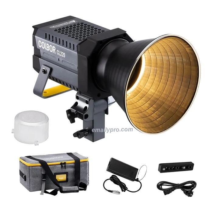 COLBOR 220W Bi-color COB LED Video Light