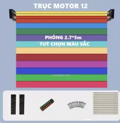 Combo Trục Motor Điện*12 + 12 Phông 2.7*5m