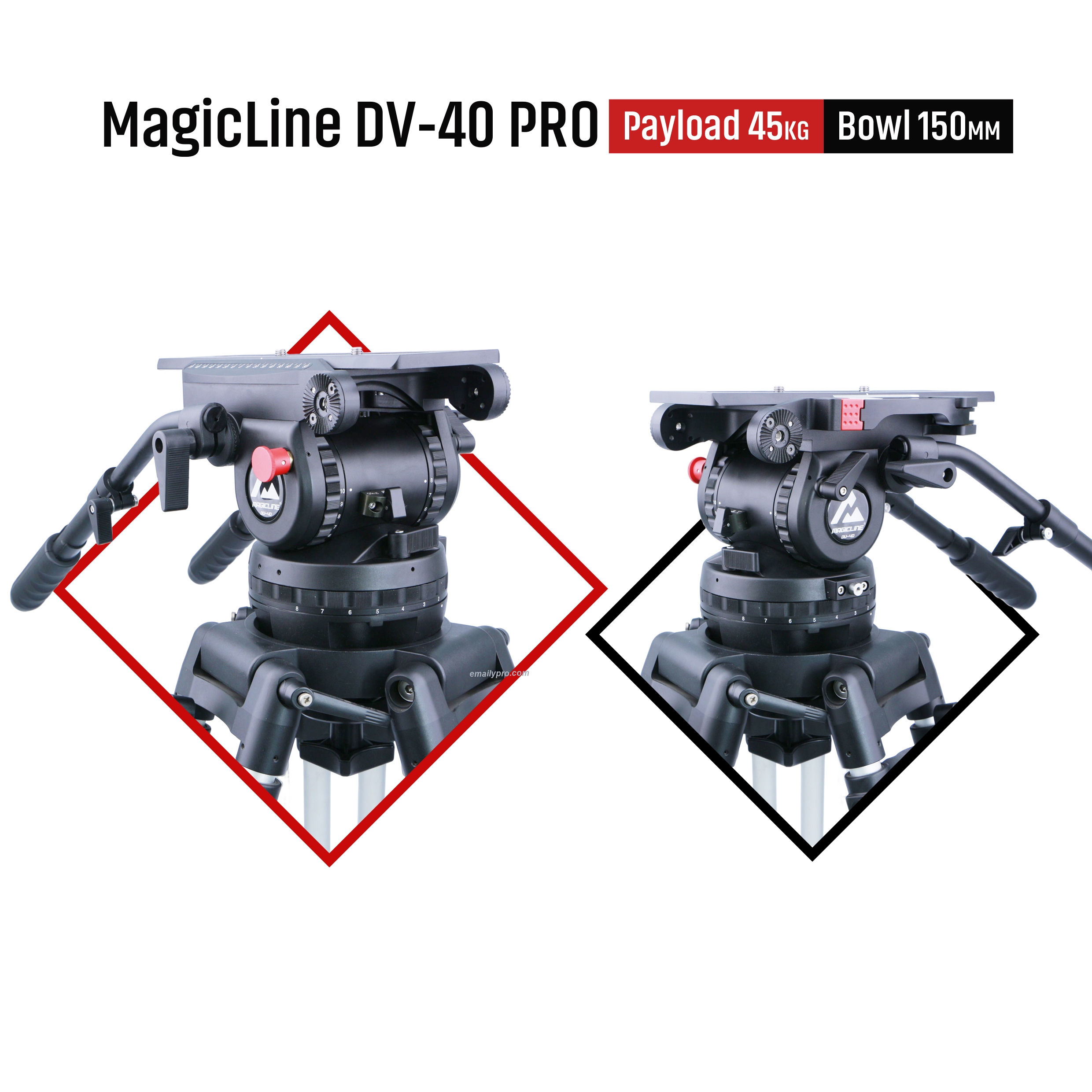 MagicLine DV-40 Aluminum Pro