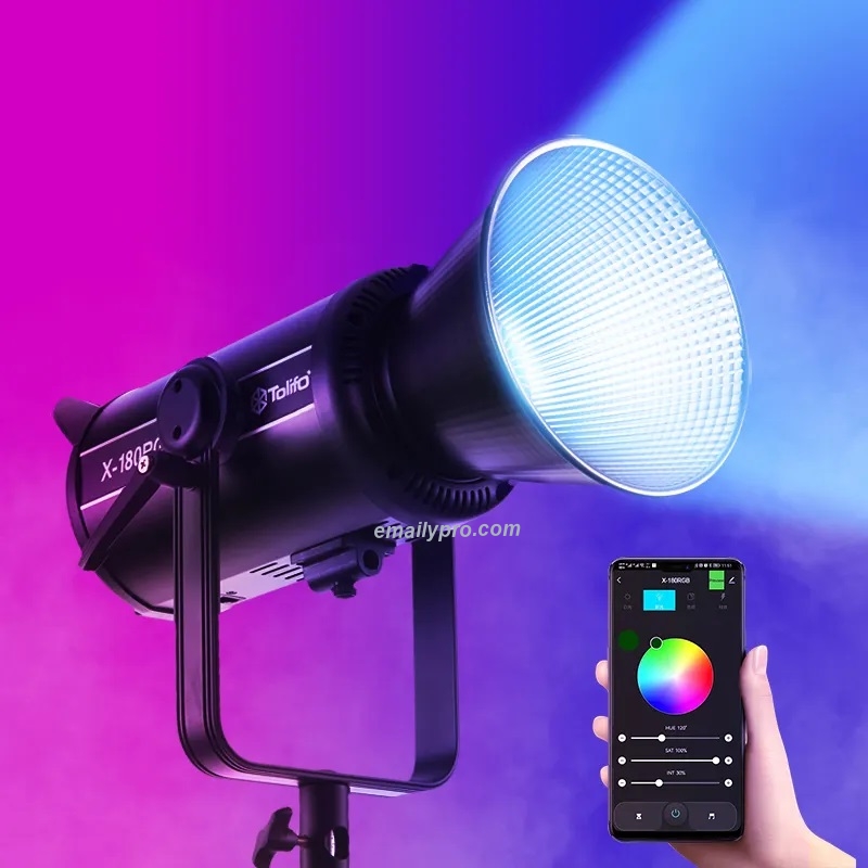 ĐÈN LED TOLIFO X-180RGB 2700K / 6500K DMX