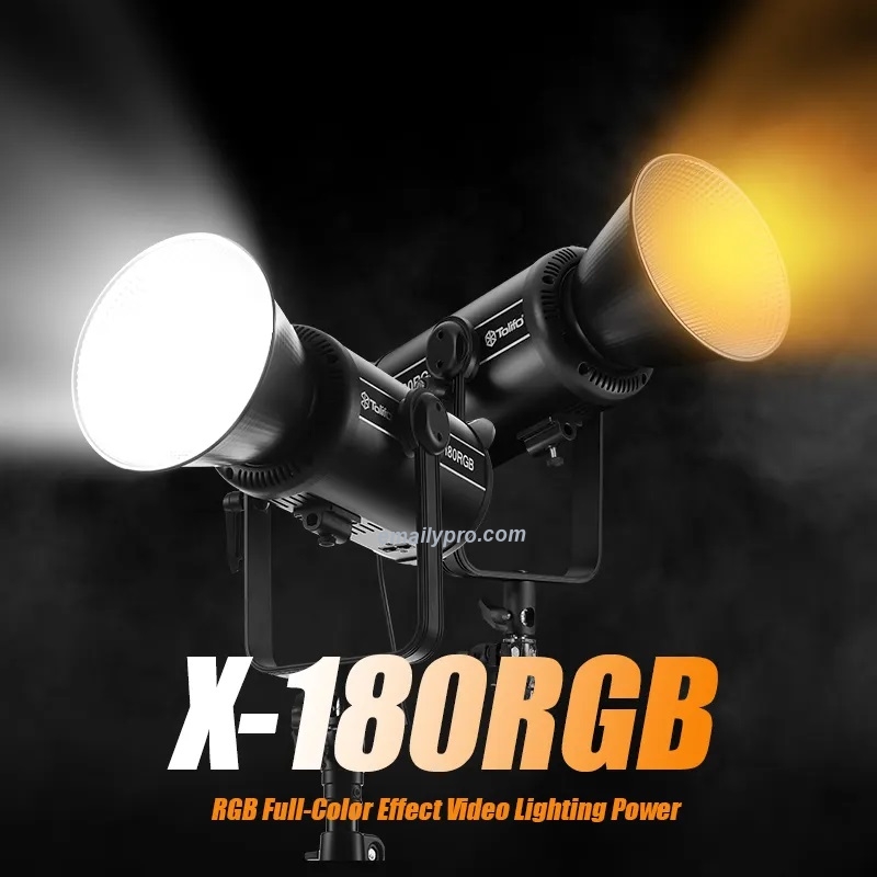 ĐÈN LED TOLIFO X-180RGB 2700K / 6500K DMX