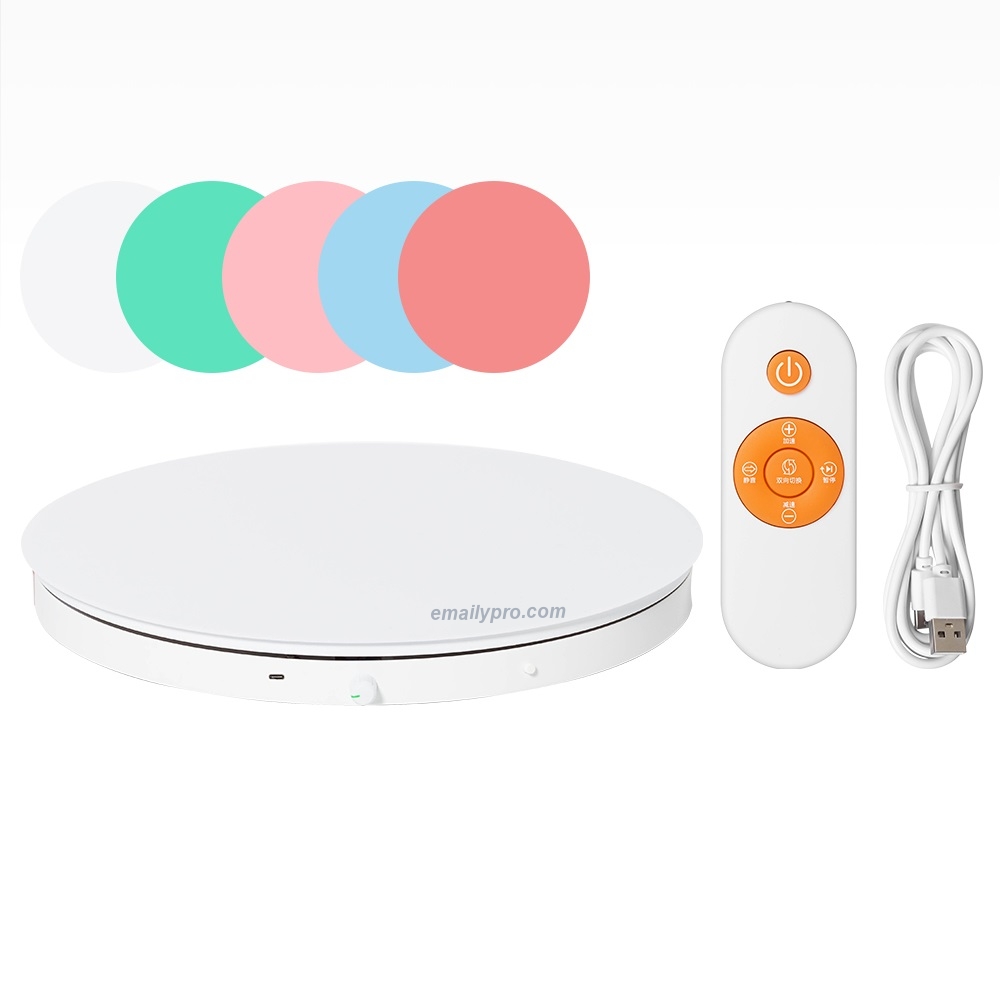 Bàn xoay chụp sản phẩm 360 độ - 32cm - 40Kg