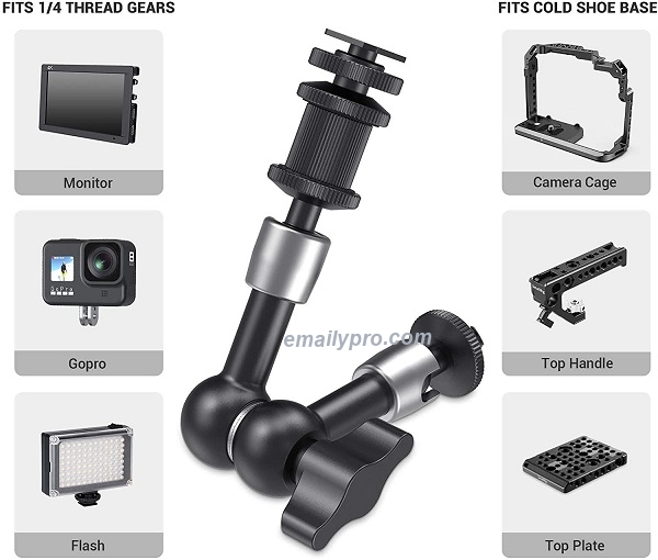 Magic Arm 7inch Khớp Nối Phụ Kiện Đa Năng