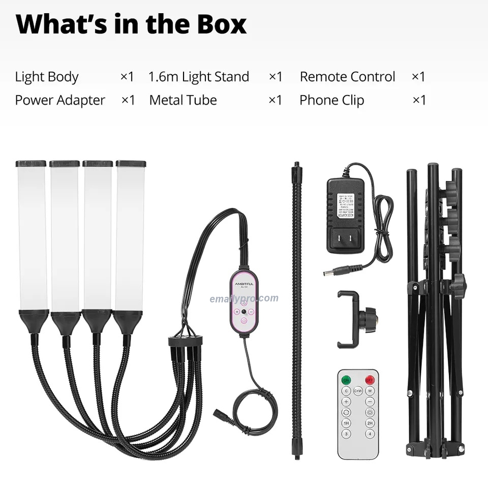 AMBITFUL LED AL-04 2800K-6000K -30W