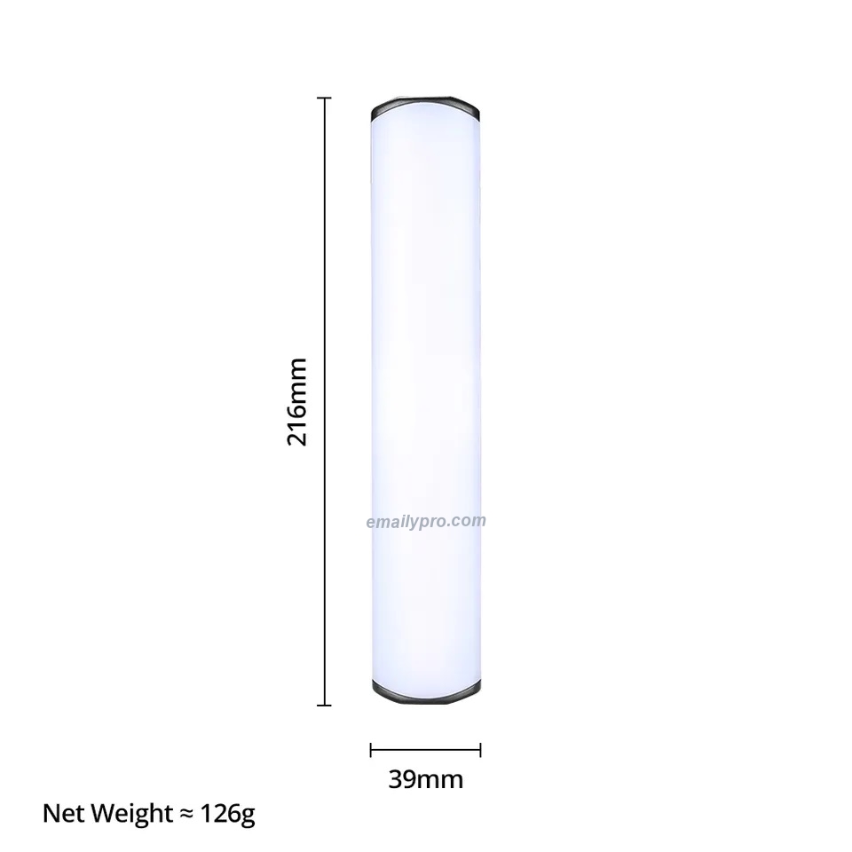 AMBITFUL BL-06 RGB Pavo Tube LED Video Light