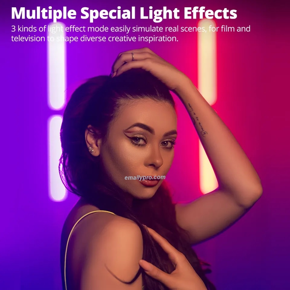 AMBITFUL BL-06 RGB Pavo Tube LED Video Light