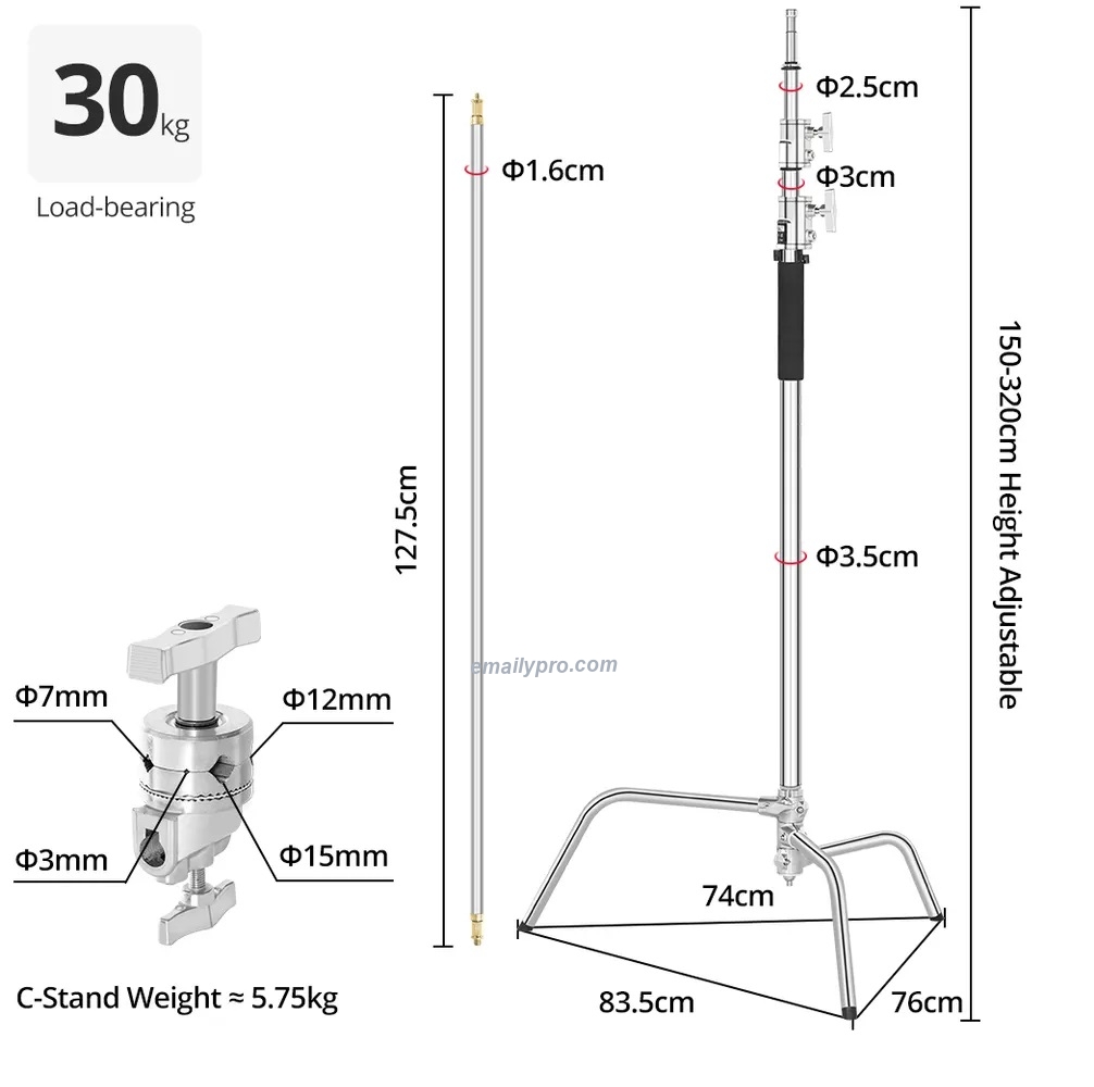 Photography C Stand light stand AMBITFUL