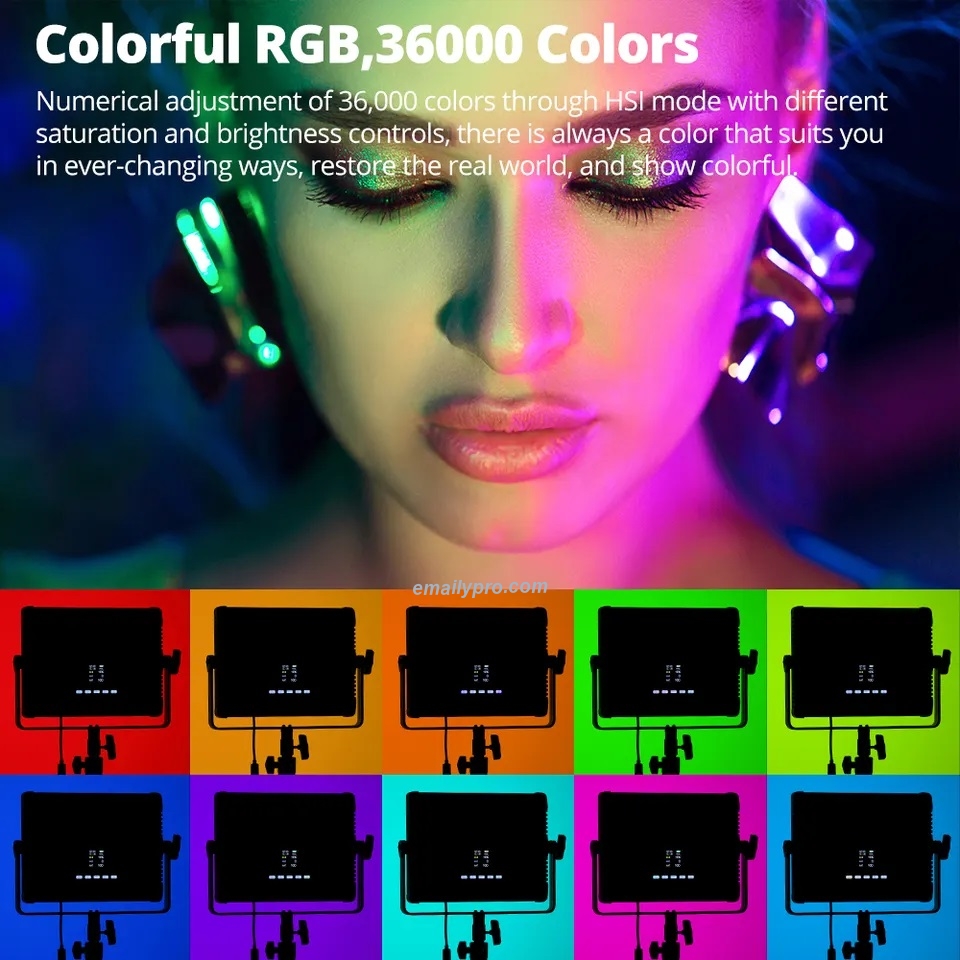 Ambitful 30W P35R RGB 2800-6800K  LED Video