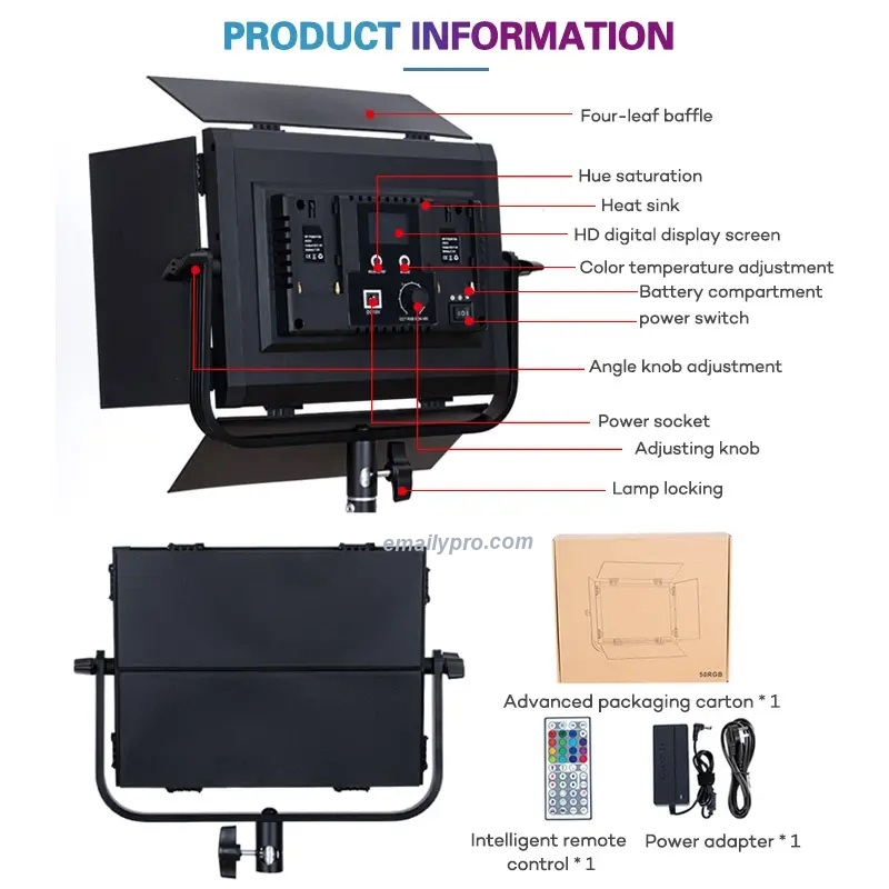 LED ZSYB YB-500C RGB 50W