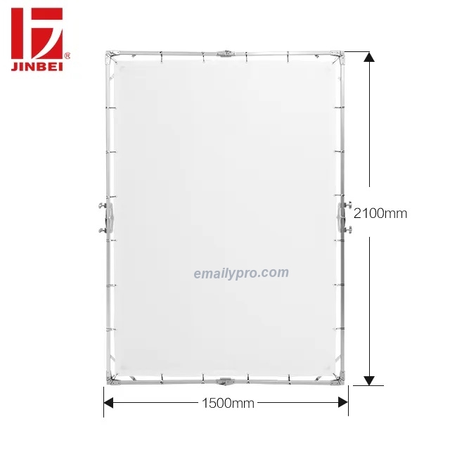 FRAME SCRIM DIFFUSER JINBEI 150cm x200cm