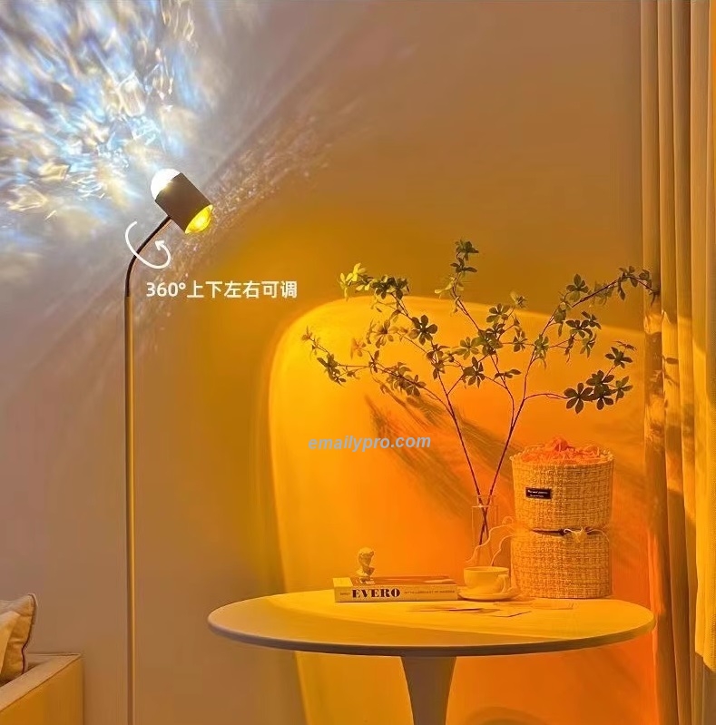 Đèn hiệu ứng ZSYB Giả lập phông gương