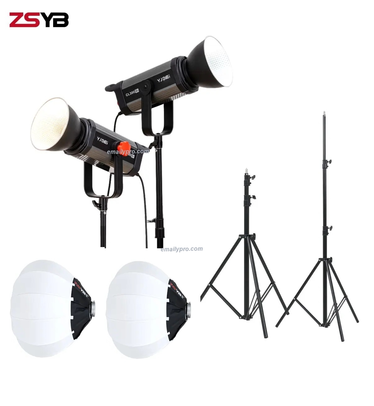 LED ZSYB CL300BI - 300W Bi Color 3200-5600K