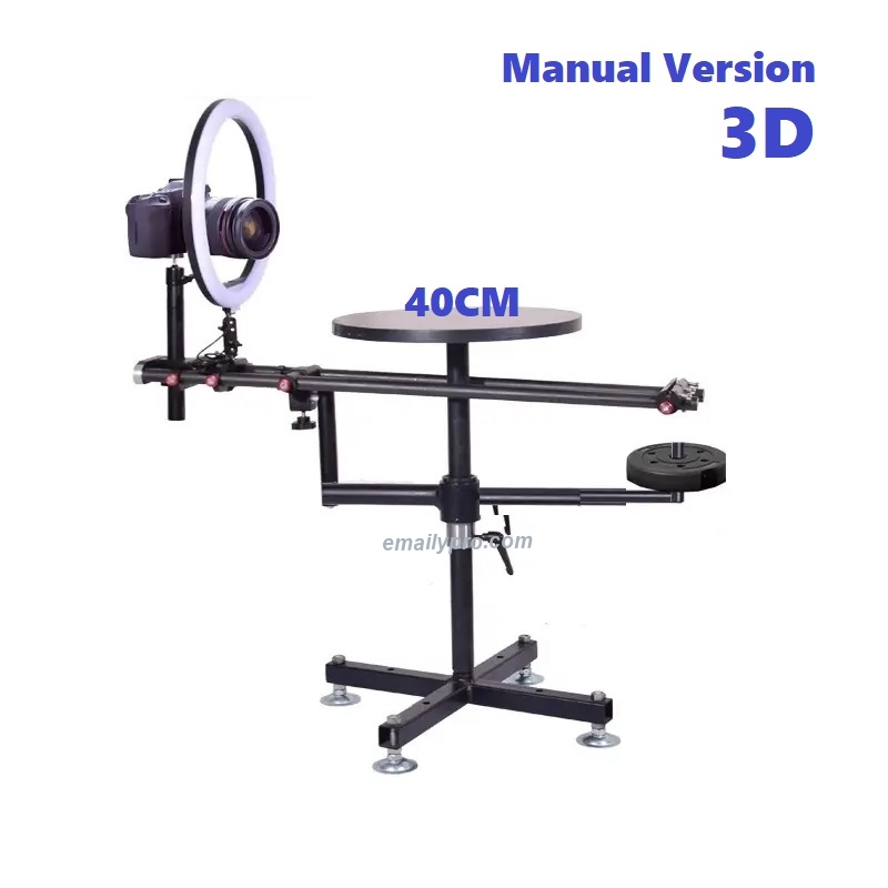 BÀN CHỤP SẢN PHẨM 3D 40cm - Manual