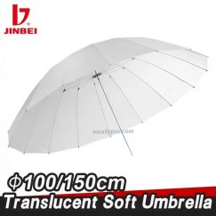 Dù xuyên Translucent Soft Umbrella 100/150cm