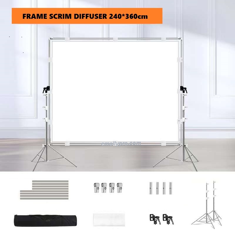 FRAME SCRIM DIFFUSER- E.PRO C-STAND 280S