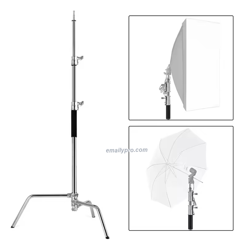 CHÂN ĐÈN C STAND E.PRO 330S- BÁNH XE