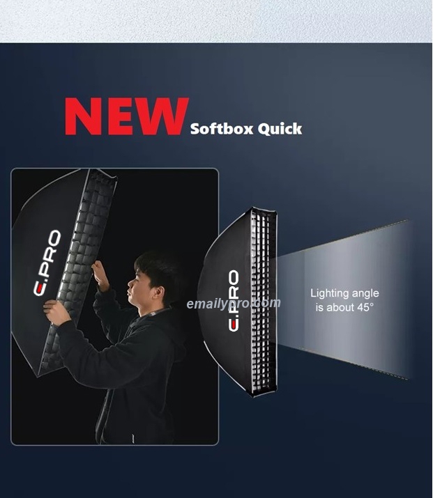 Softbox E.PRO Quick Grid NEW