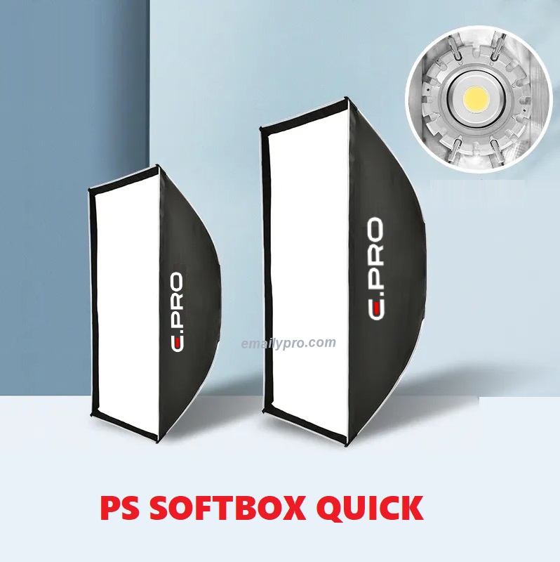 Softbox E.PRO Quick Grid NEW Thao tác nhanh