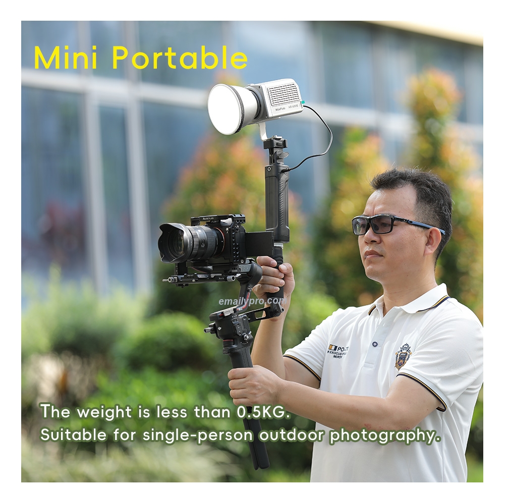 Nicefoto AR-600A Bi Color 2700K-6500K