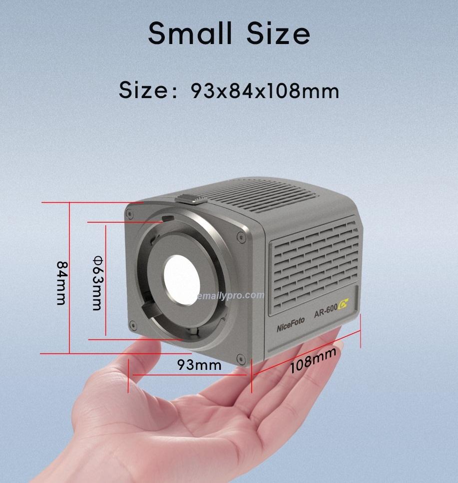 Nicefoto AR-600A Bi Color 2700K-6500K