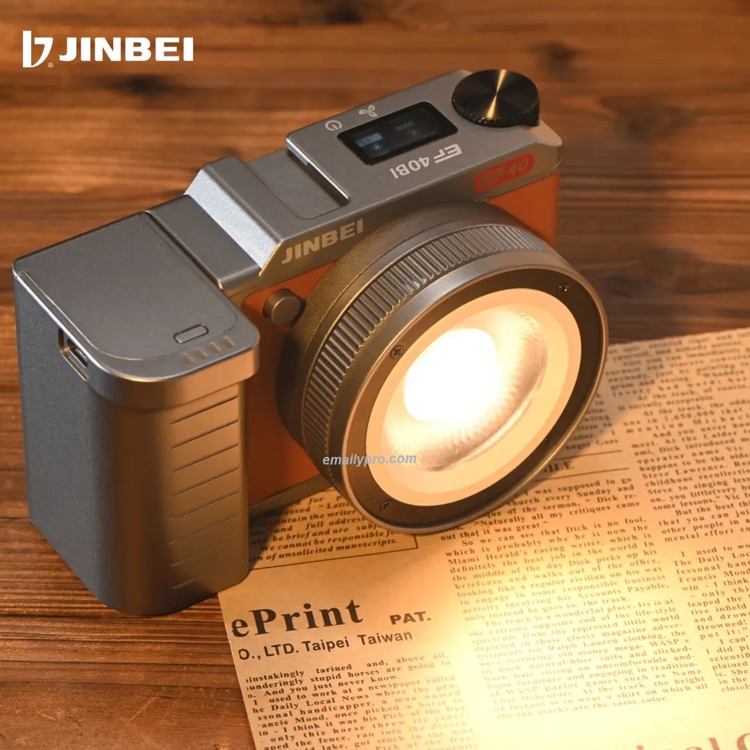 JINBEI EF-40Bi 2700-6500K Tích hợp Pin