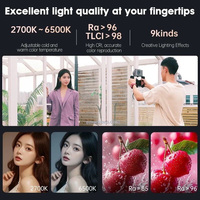 JINBEI EF-40Bi 2700-6500K Tích hợp Pin