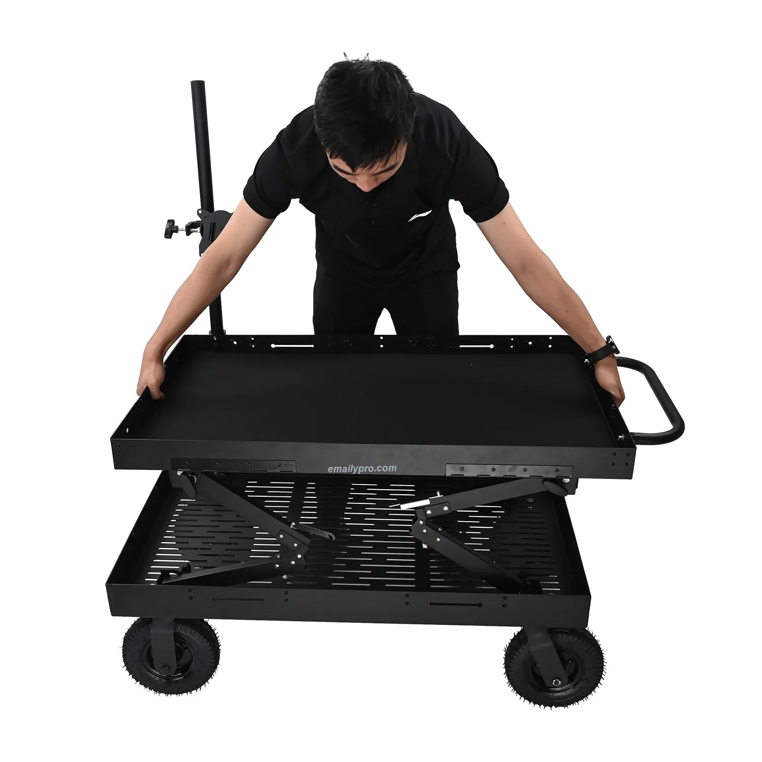Xe Đẩy Pro Quay Phim E.PRO Tải Trọng 300Kg KT50*100*100