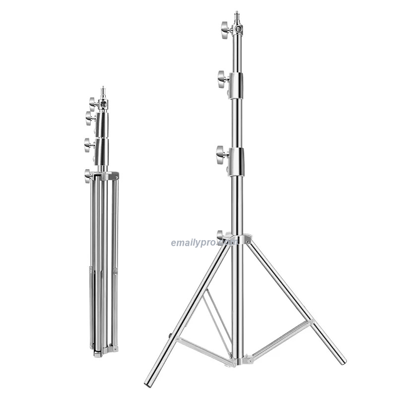 CHÂN ĐÈN PHÒNG CHỤP INOX 2.8M E.PRO