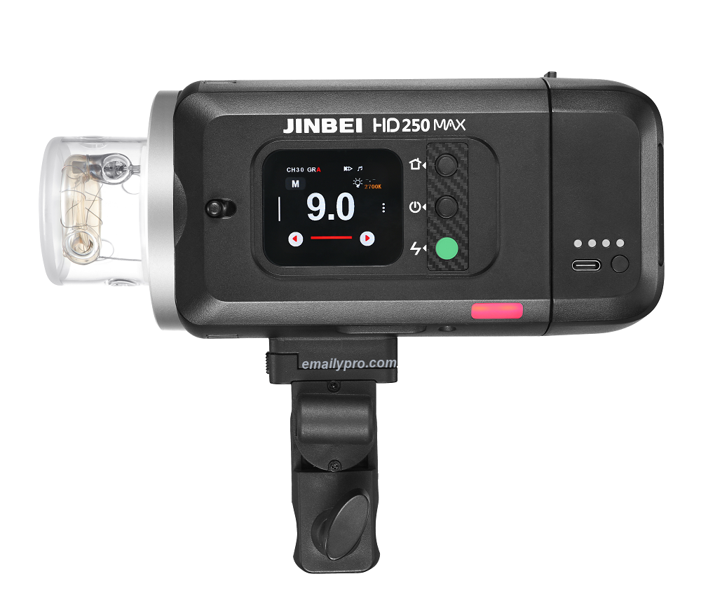 Đèn flash ngoài trời JINBEI HD250MAX Bản nâng cấp HSS TTL