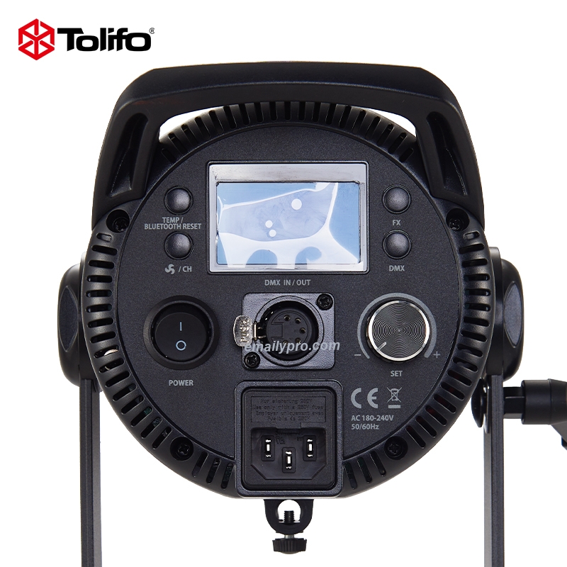 ĐÈN LED TOLIFO X-600B PRO 2700K-6500K DMX