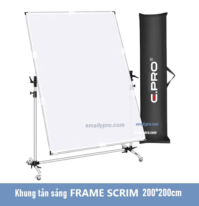 Khung tản sáng FRAME SCRIM DIFFUSER 200*200cm