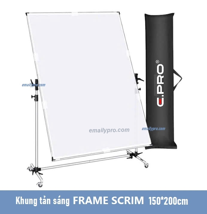 Khung tản sáng FRAME SCRIM DIFFUSER 150*200cm