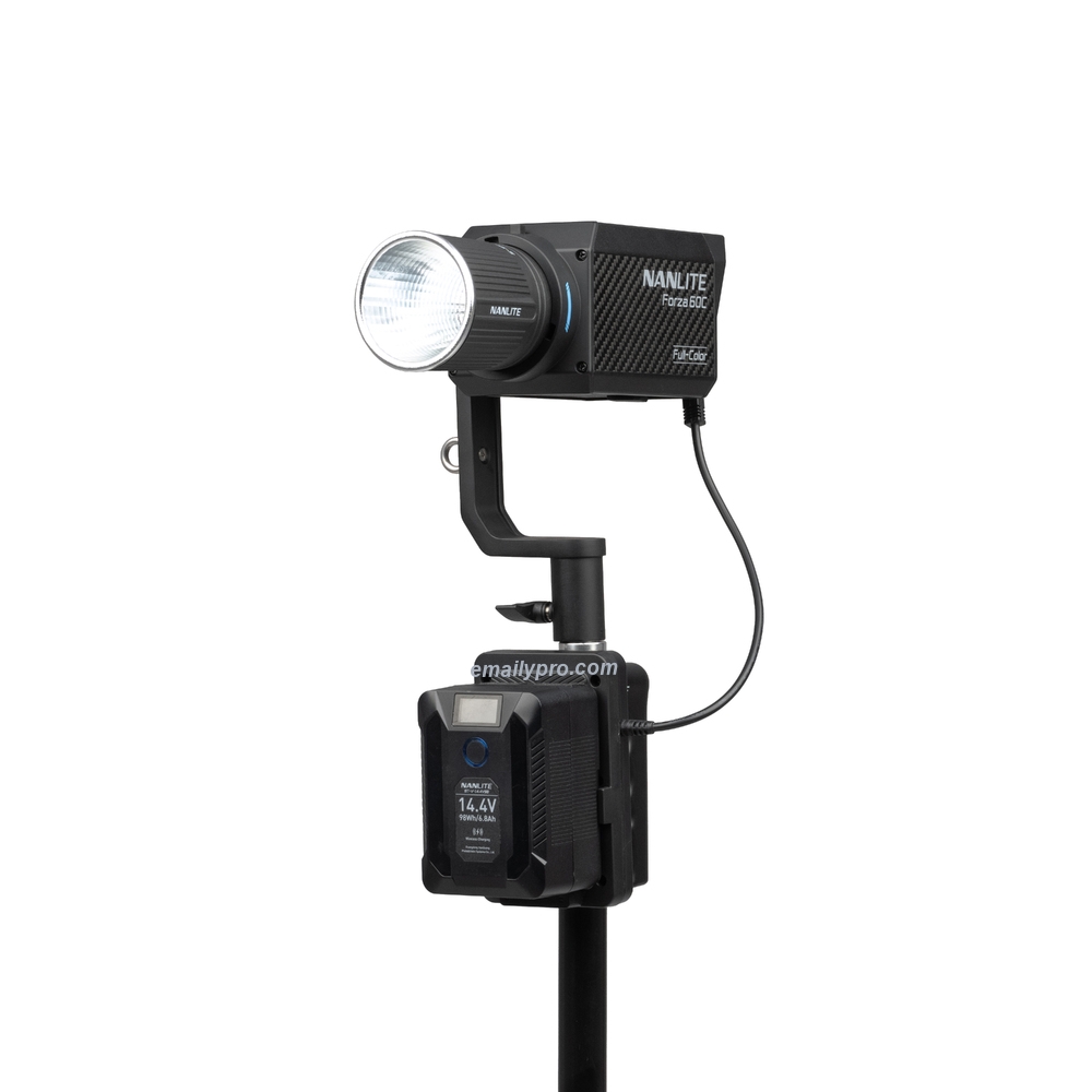 Tay cầm pin Nanlite BT-BG-V V-mount cho đèn Forza và FC (2)