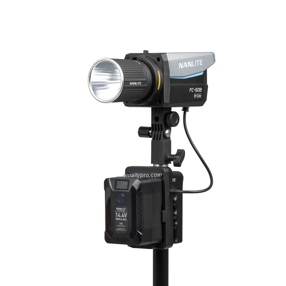 Tay cầm pin Nanlite BT-BG-V V-mount cho đèn Forza và FC (2)