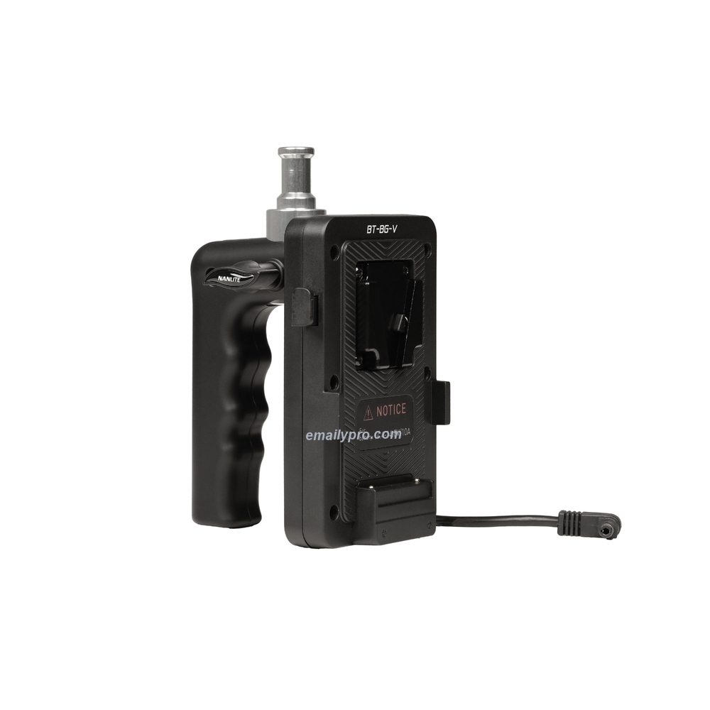 Tay cầm pin Nanlite BT-BG-V V-mount cho đèn Forza và FC (2)