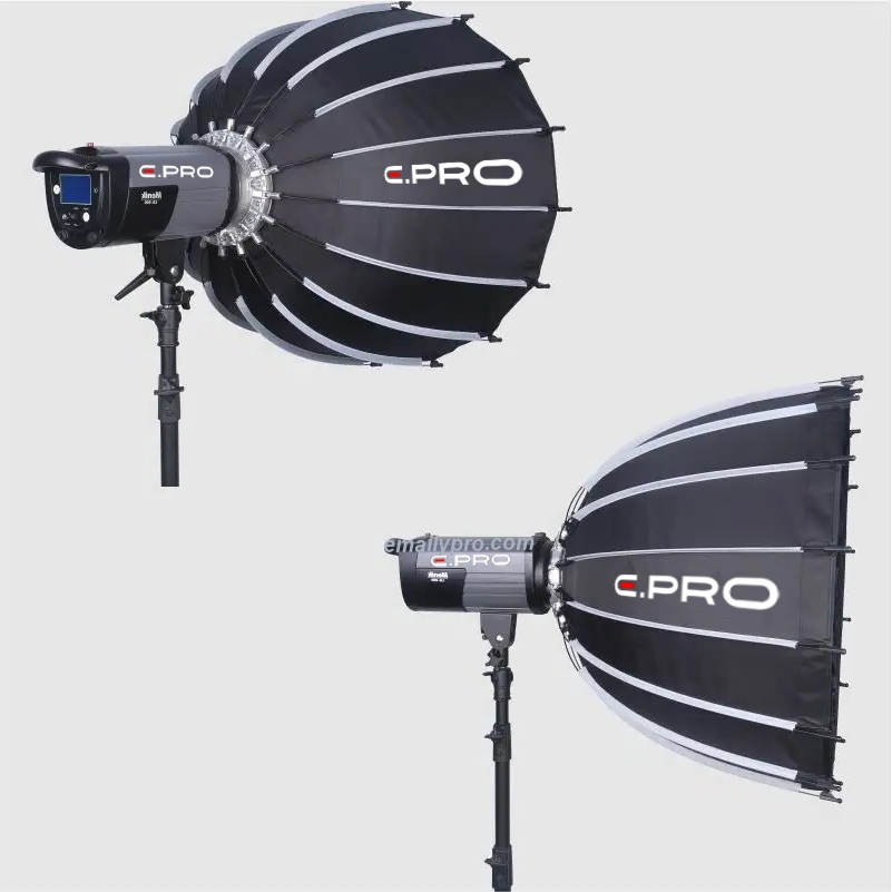 5 Softbox DEEP Parabolic E.Pro Grid